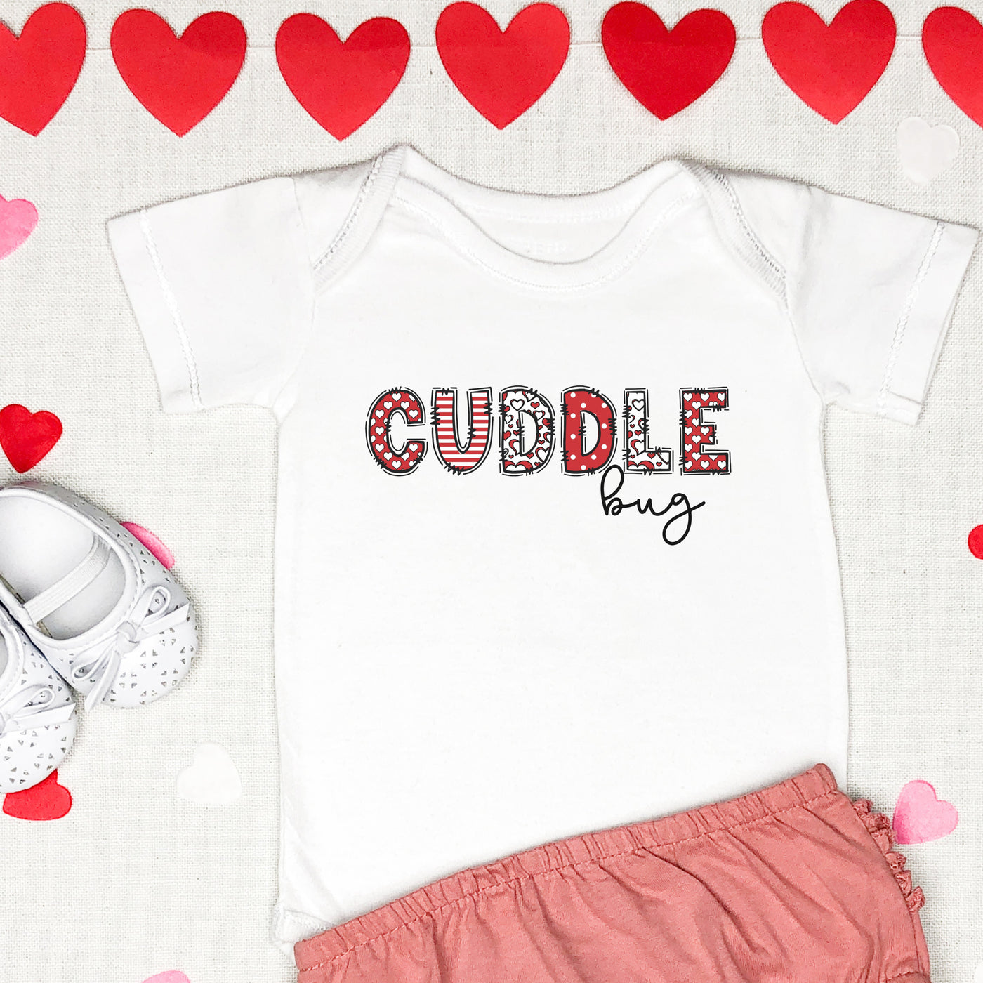 Cuddle Bug Valentine's Day Infant Bodysuit