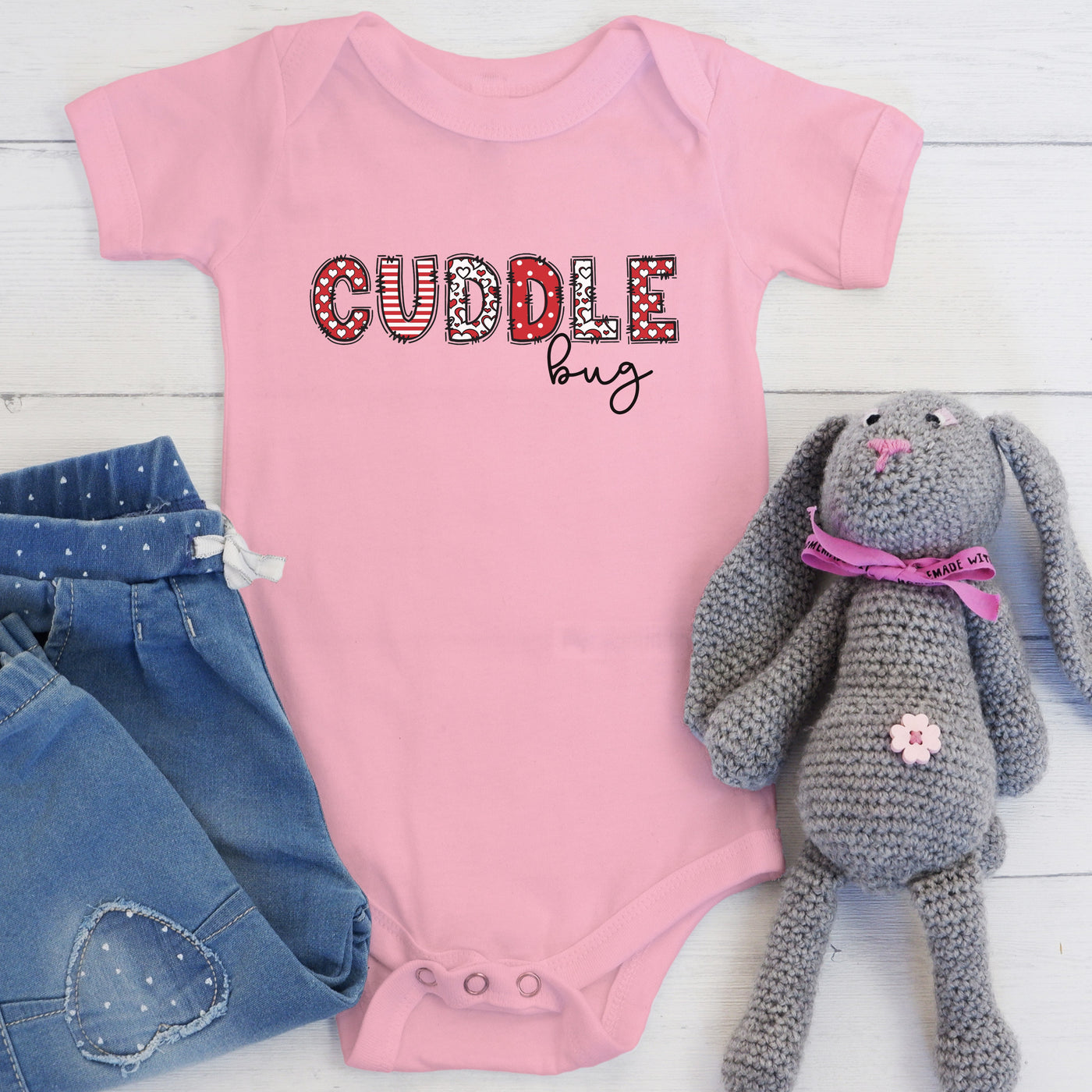 Cuddle Bug Valentine's Day Infant Bodysuit