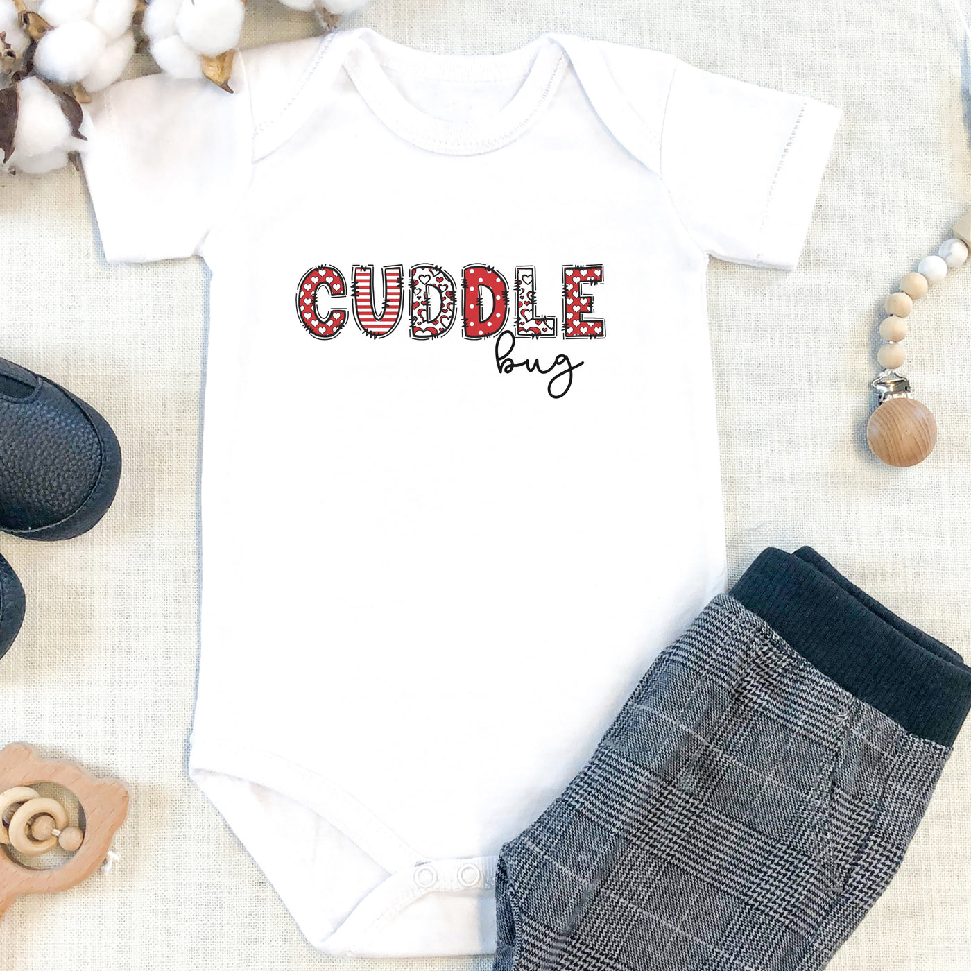 Cuddle Bug Valentine's Day Infant Bodysuit