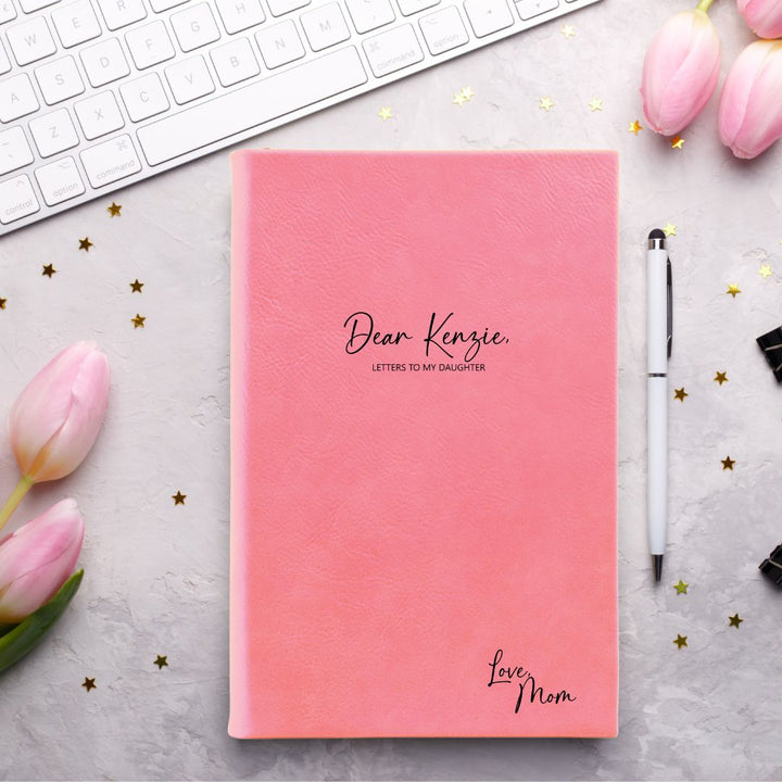 Dear Daughter Personalized Journal | Letters to My Daughter | Leatherette Journal