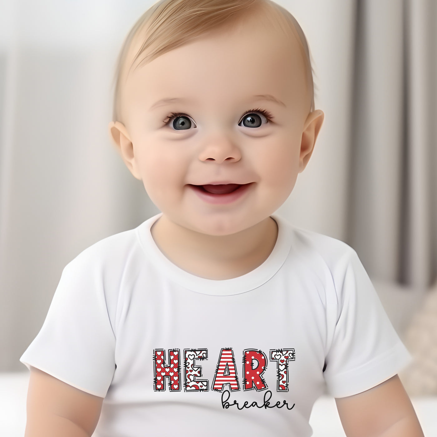 Heart Breaker Valentine's Day Infant Bodysuit