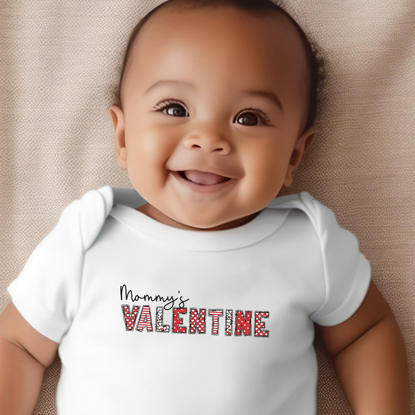 Daddy's Valentine Personalized Valentine's Day Infant Bodysuit