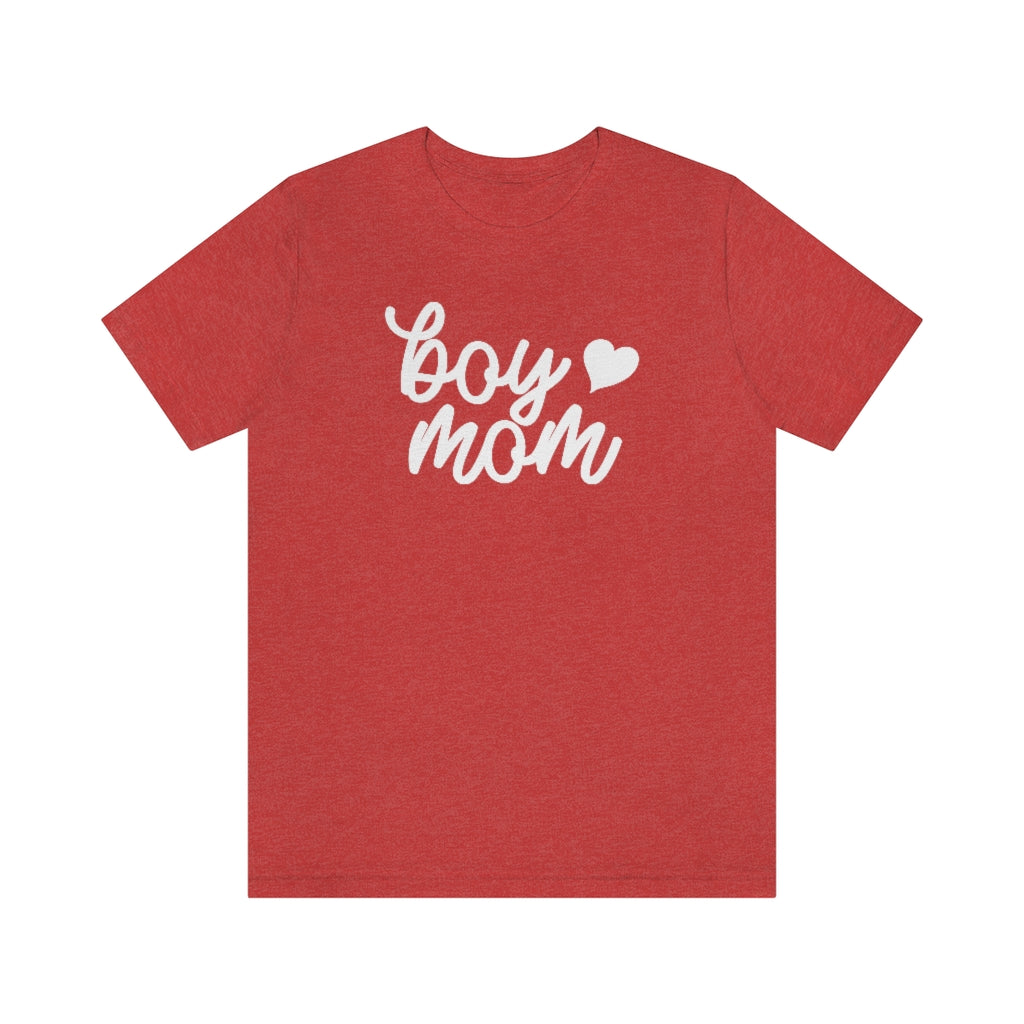 Boy Mom Shirt with Heart | Mom Shirts
