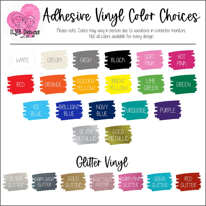 BECAUSE KIDS Vinyl Decal - BECAUSE KIDS Tumbler Decal