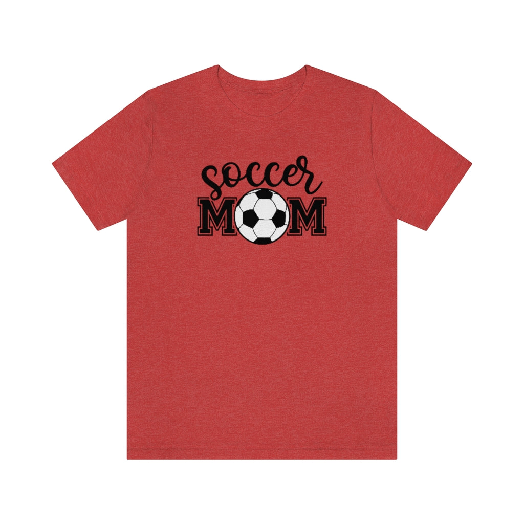 Soccer Mom Shirt with Soccer Ball | Sports Mom Tee