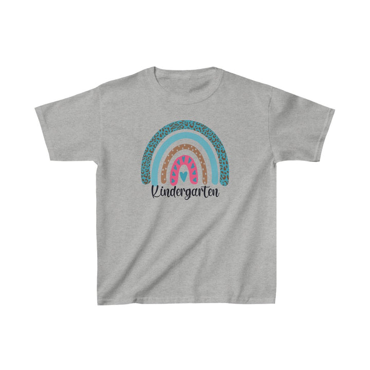Leopard Rainbow Custom Grade Shirt for Girls | YOUTH Back to School Shirt