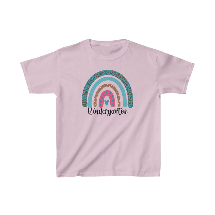 Leopard Rainbow Custom Grade Shirt for Girls | YOUTH Back to School Shirt