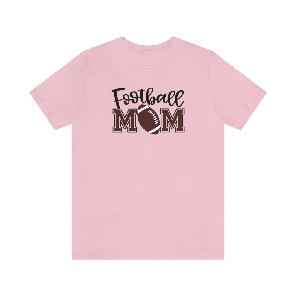 Football Mom Shirt with Football | Sports Mom Tee