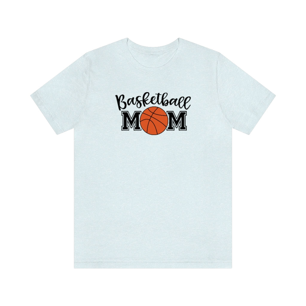 Basketball Mom Shirt with Basketball | Sports Mom Tee
