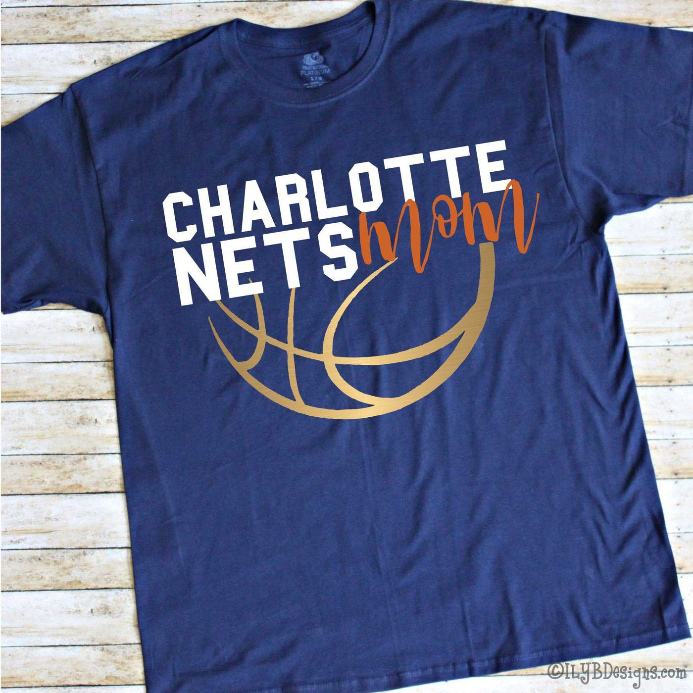 Basketball Mom Shirt - Basketball Dad Shirt - Personalized Basketball Family Shirts - ILYB Designs
