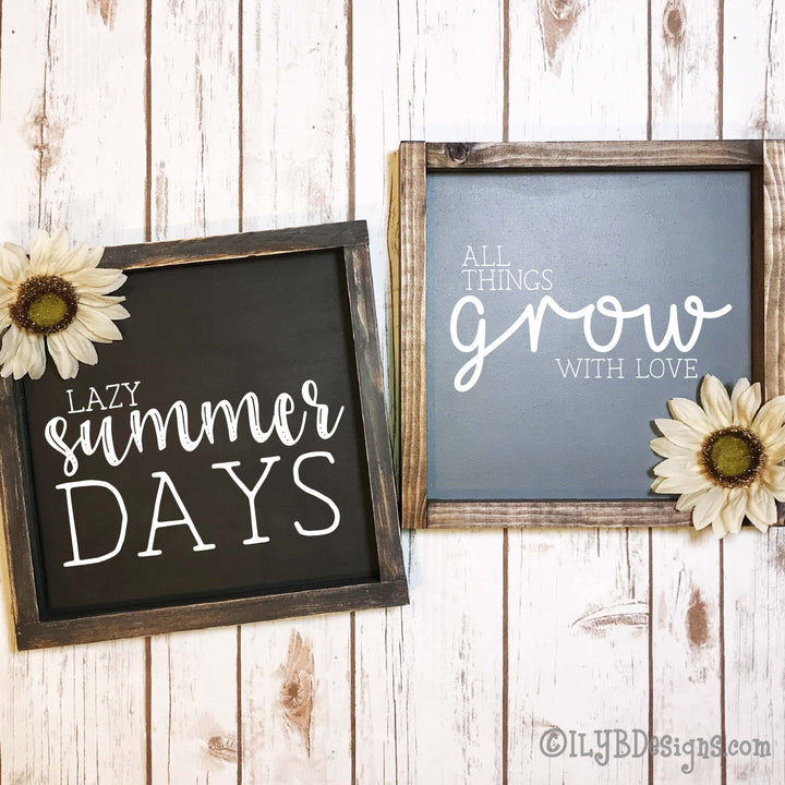 Monthly Word Art Designs - Black and White Simple Monthly Sayings - SVG, PNG, PDF, JPEG Files - ILYB Designs