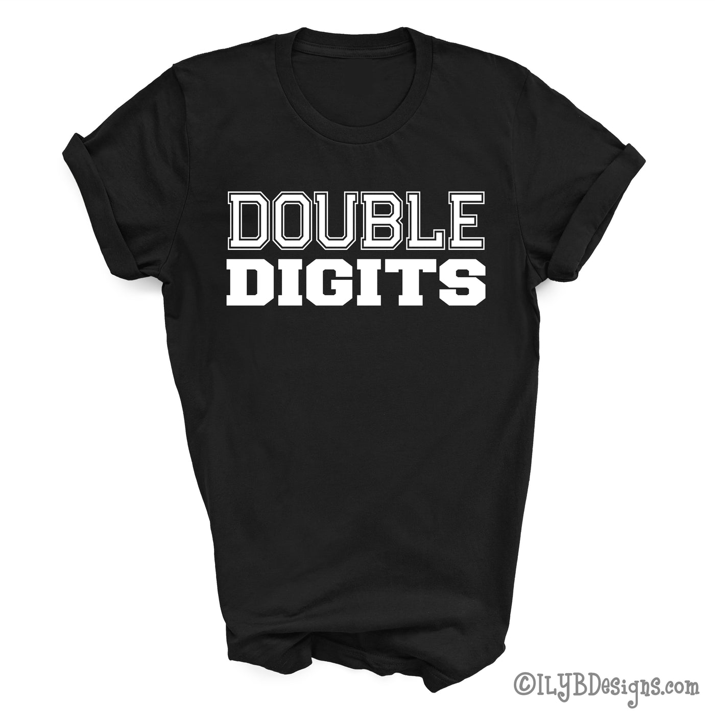 DOUBLE DIGITS 10th Birthday Shirt - Tenth Birthday Shirt - ILYB Designs