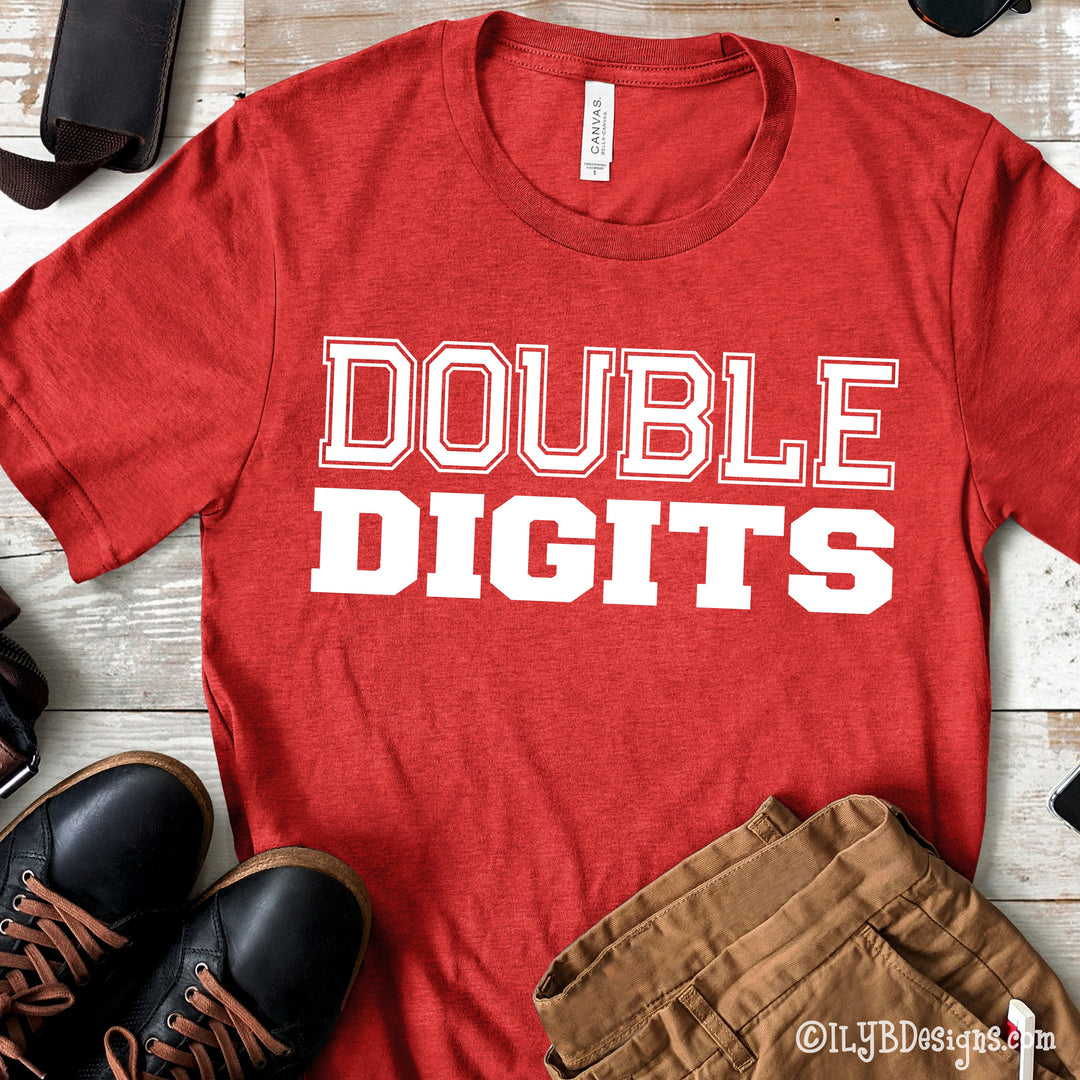 DOUBLE DIGITS 10th Birthday Shirt - Tenth Birthday Shirt - ILYB Designs