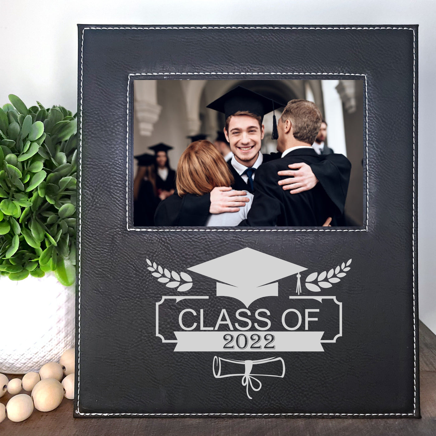 Graduation Picture Frame Engraved | Class of 2022 Graduation Gift