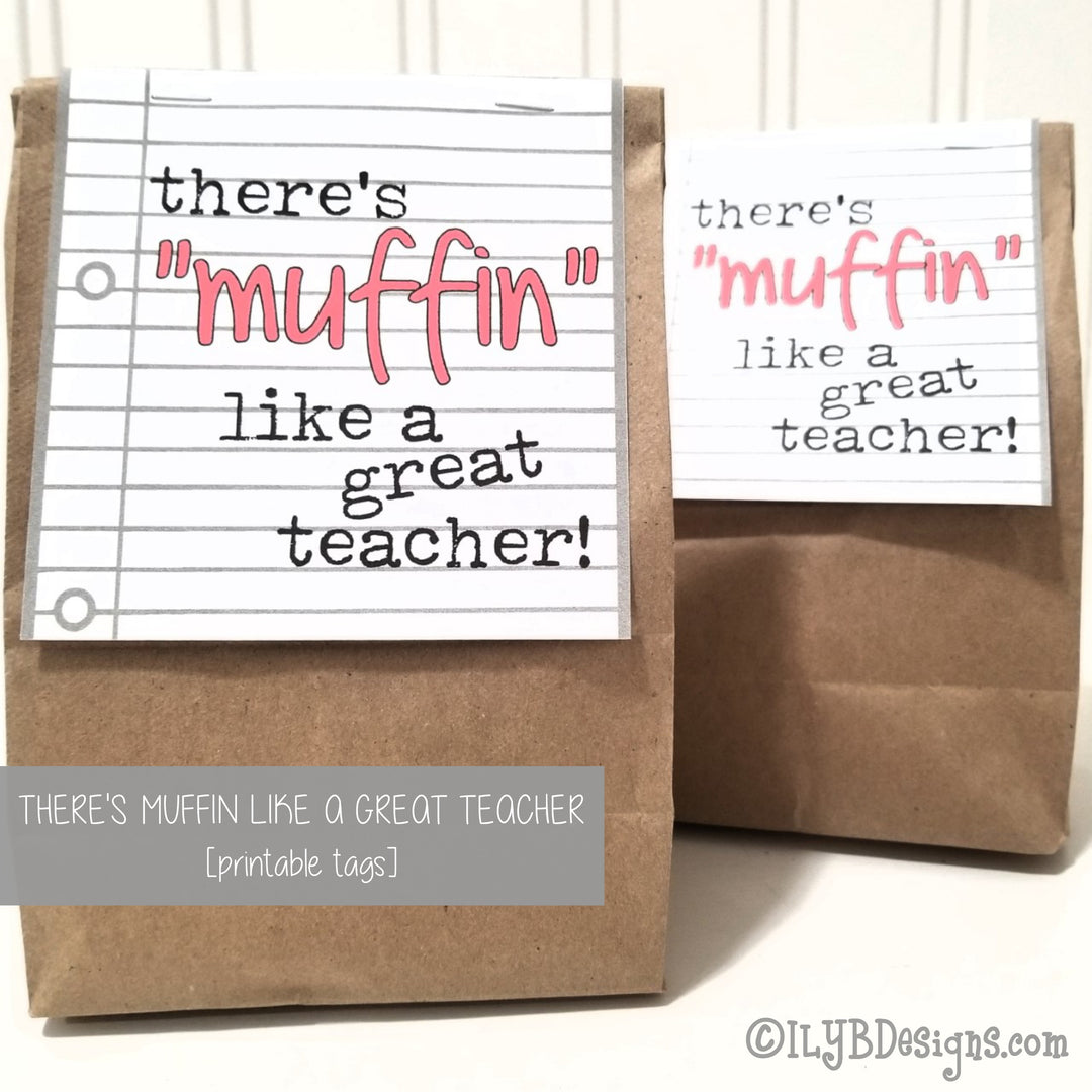 Muffin Like a Great Teacher SVG, PNG, JPEG Cutting Files - ILYB Designs