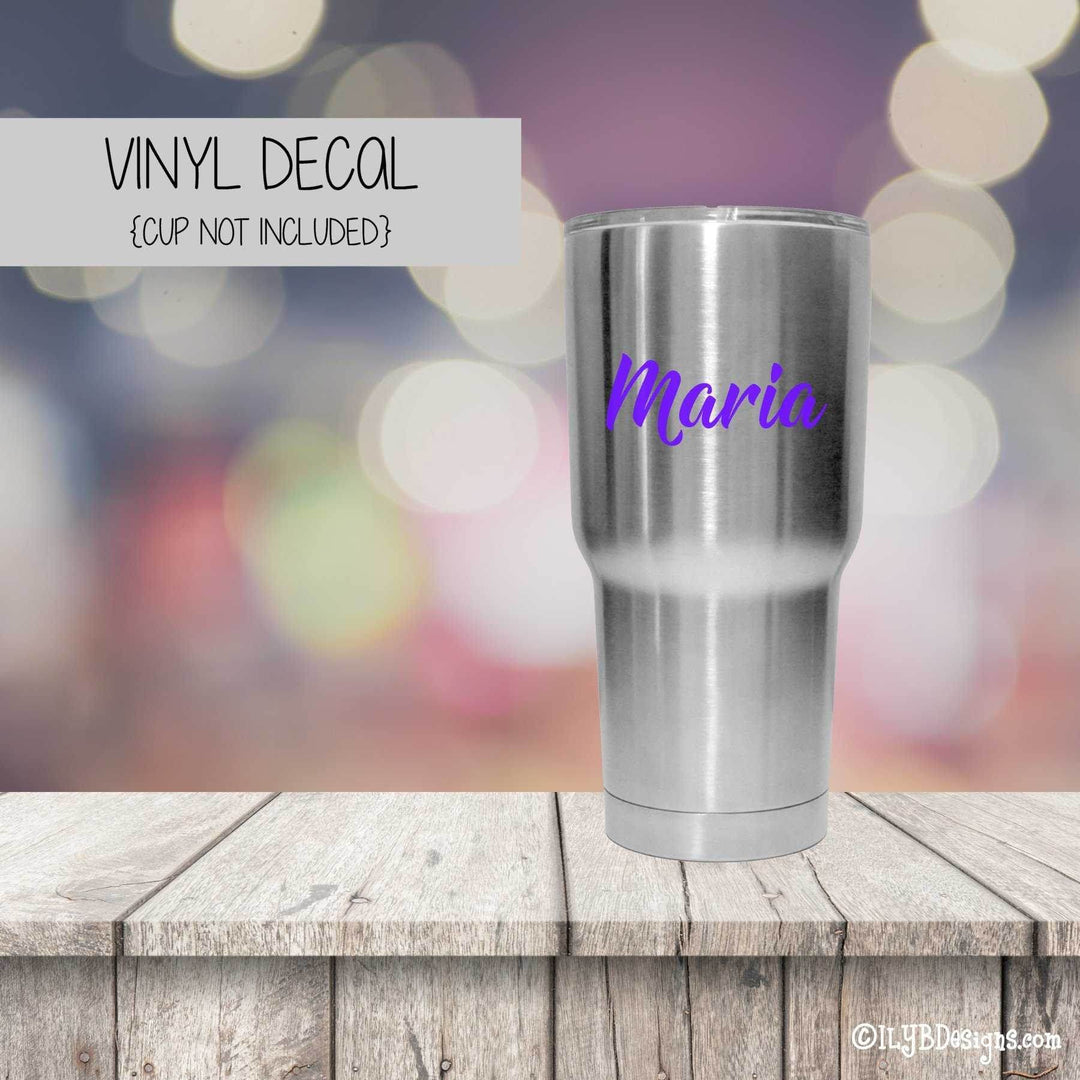 NOT A DAY OVER FABULOUS Vinyl Decal - Not a Day Over Fabulous Tumbler Decal - ILYB Designs