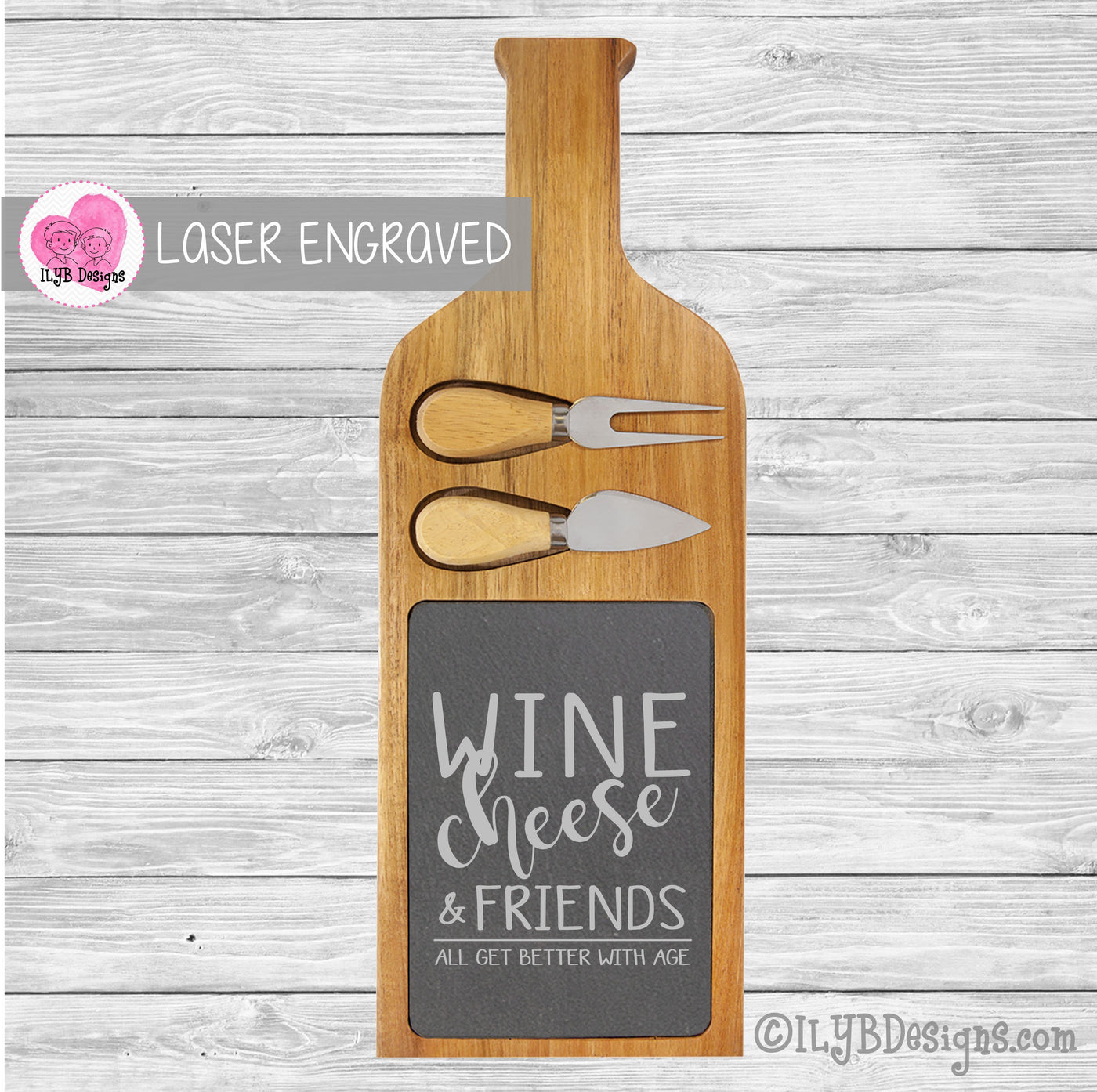 Wine Cheese & Friends All Get Better With Age | Long Paddle Cheese Board