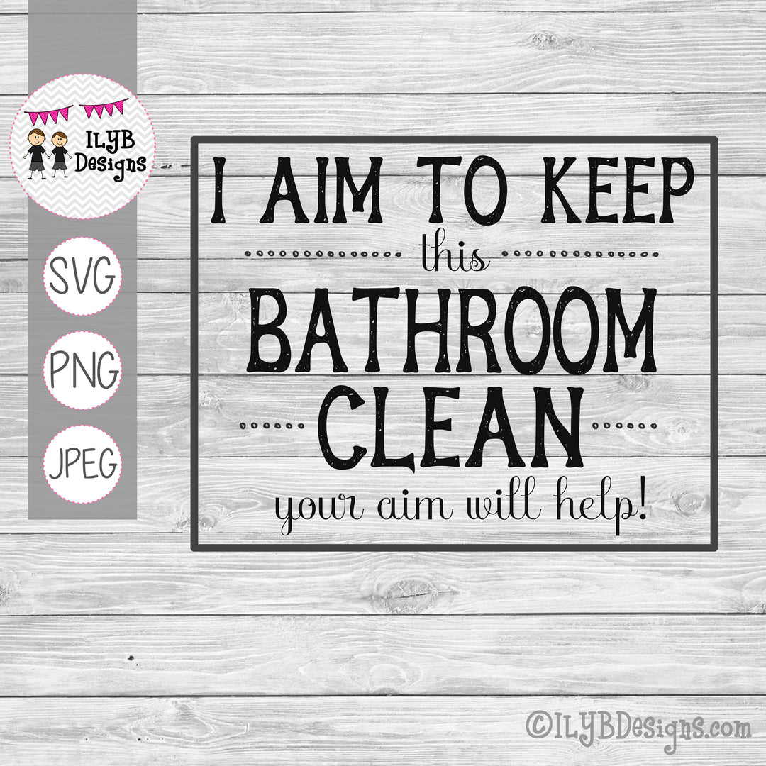 Your Aim Will Help SVG, PNG, JPEG Cutting Files - ILYB Designs