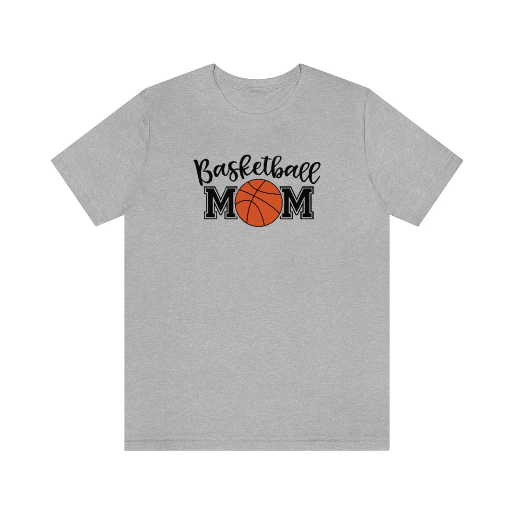 Basketball Mom Shirt with Basketball | Sports Mom Tee