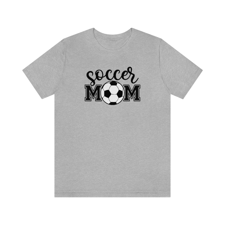 Soccer Mom Shirt with Soccer Ball | Sports Mom Tee