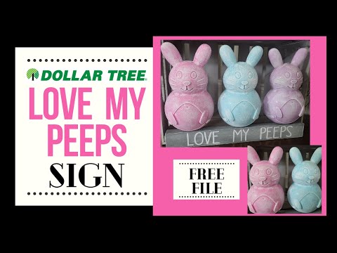 Love My Peeps, Welcome Peeps, Chillin' With My Peeps, Hangin' With My Peeps - SVG, PNG, JPEG, PDF Files